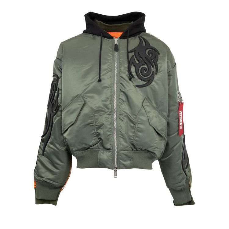 Куртка Vetements Tribal Reworked Bomber Jacket, Green/Black
Куртка Vetements Tribal Reworked Bomber Jacket, Green/Black