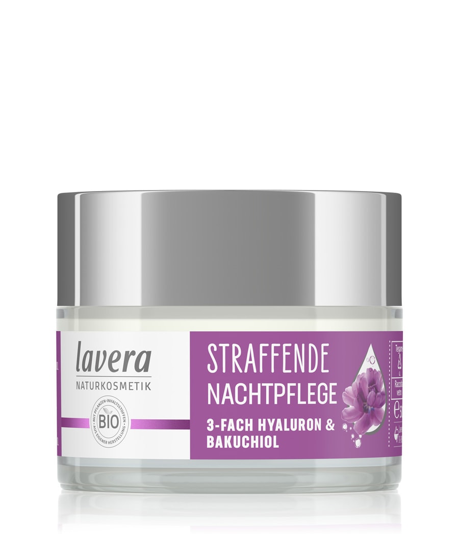 Крем для лица lavera Straffende Nachtpflege 3-Fach Hyaluron und Bakuchiol, 50 ml
Крем для лица lavera Straffende Nachtpflege 3-Fach Hyaluron und Bakuchiol, 50 ml