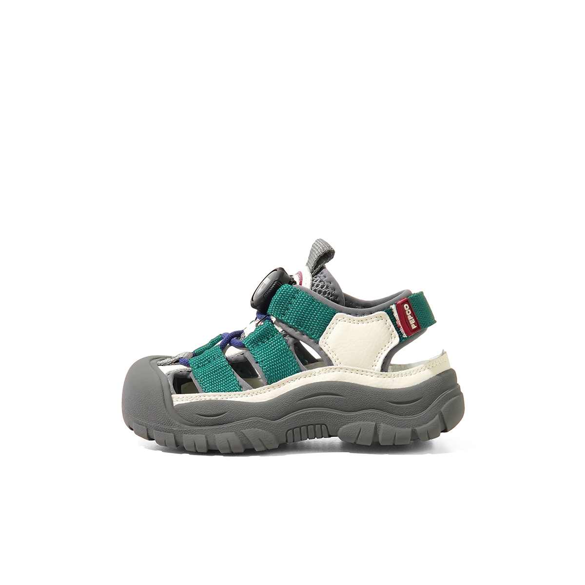 Нескользящие, износостойкие, дышащие детские сандалии для детей Banner the Piggy, серый/зеленый
Нескользящие, износостойкие, дышащие детские сандалии для детей Banner the Piggy, серый/зеленый