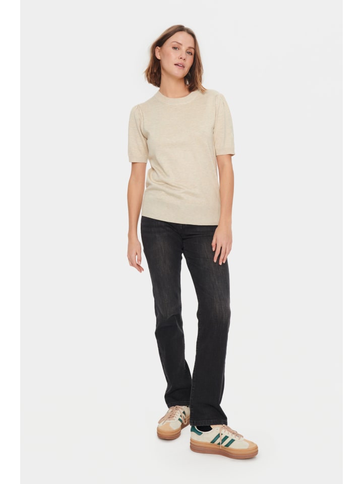 Классический вязаный свитер MilaSZ цвета меланж жожоба SAINT TROPEZ
Классический вязаный свитер MilaSZ цвета меланж жожоба SAINT TROPEZ