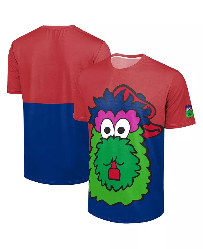 Мужская футболка Philadelphia Phillies с большим логотипом талисмана, цвет красный/королевский синий FOCO
Мужская футболка Philadelphia Phillies с большим логотипом талисмана, цвет красный/королевский синий FOCO