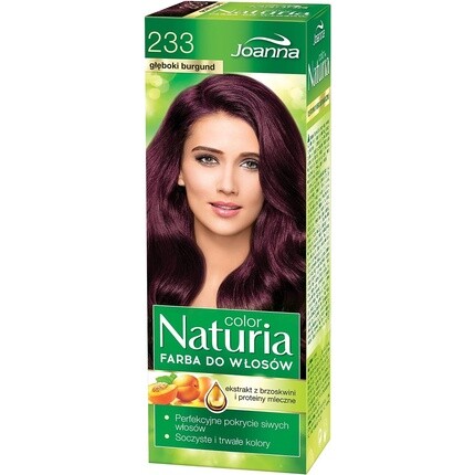 Naturia Color Глубокий бордовый цвет волос, Joanna 
Naturia Color Глубокий бордовый цвет волос, Joanna