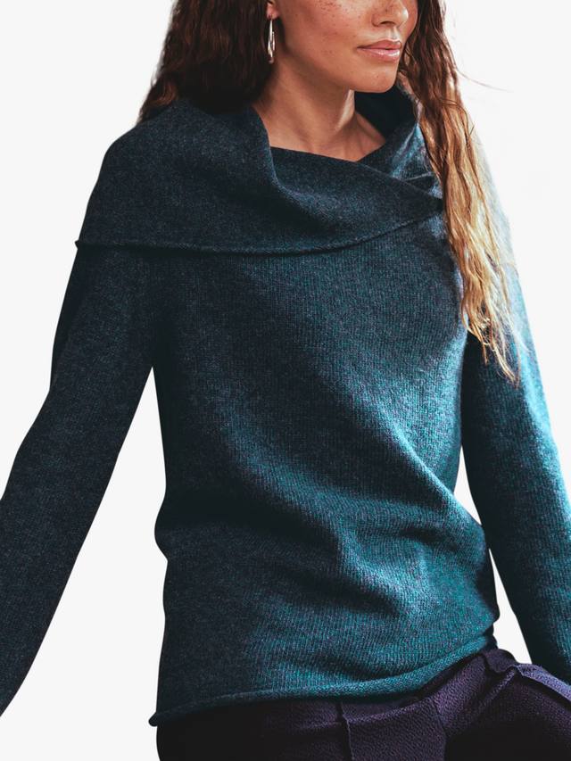 Джемпер с отложным воротником Celtic & Co., цвет Deep Icelandic Blue 
Джемпер с отложным воротником Celtic & Co., цвет Deep Icelandic Blue