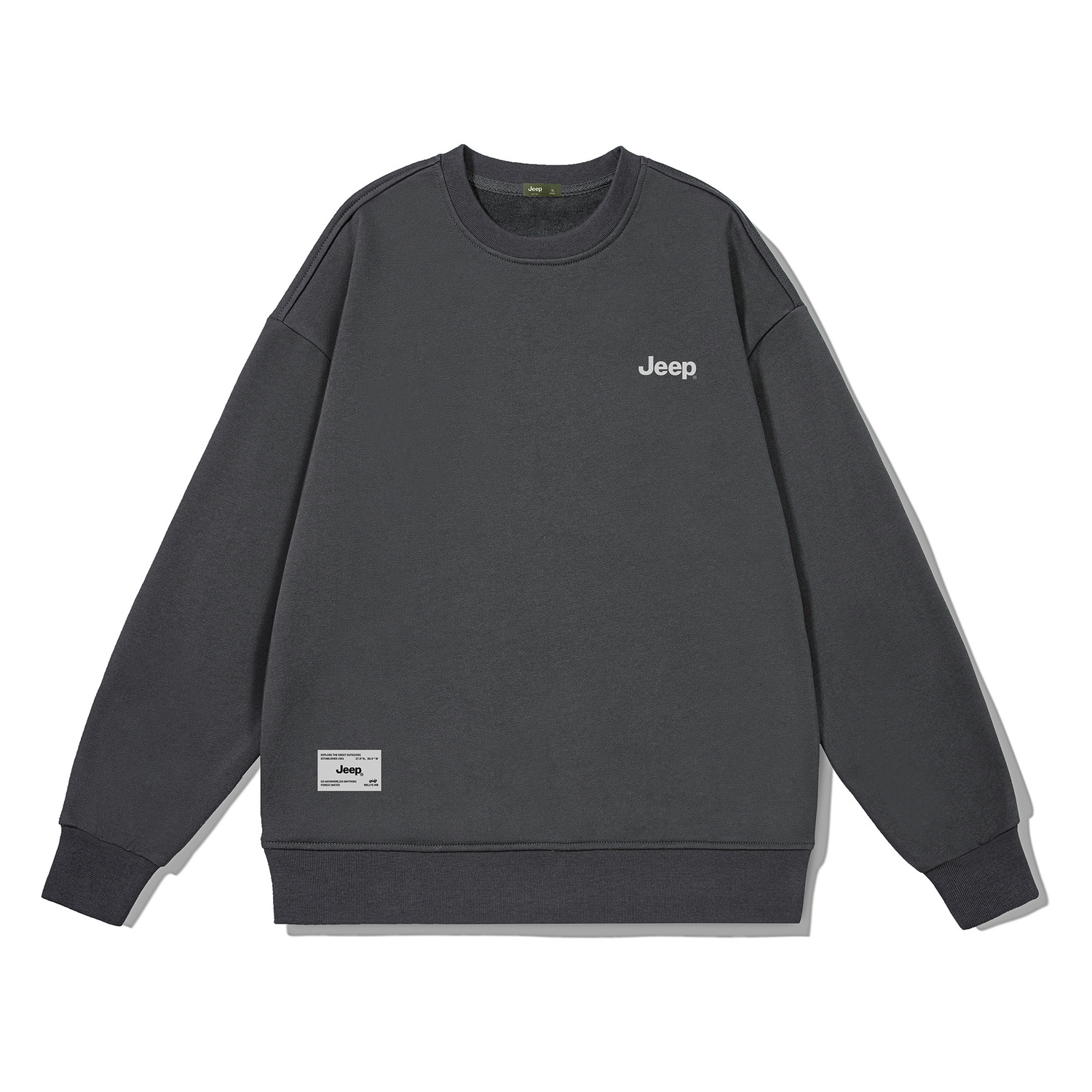 Футболка унисекс Jeep, темно-серый
Футболка унисекс Jeep, темно-серый