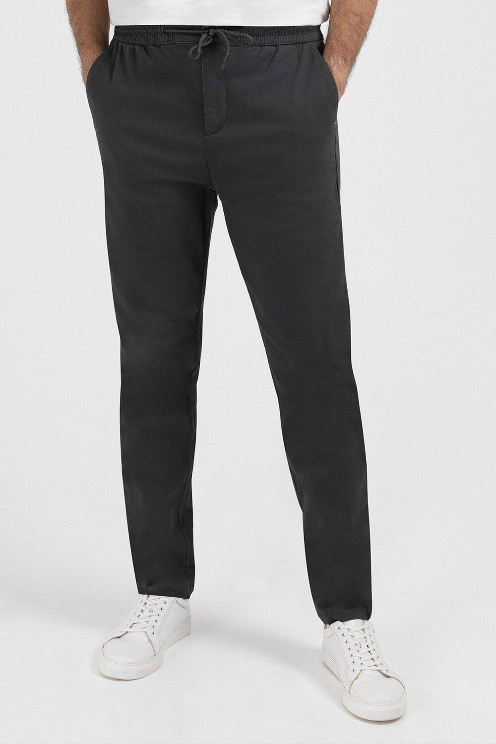 Брюки-чиносы с кулиской на талии Larsson & Co, серый
Брюки-чиносы с кулиской на талии Larsson & Co, серый