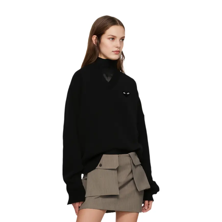 CDG Play Свитер унисекс черный
CDG Play Свитер унисекс черный