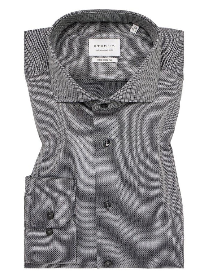 Рубашка с длинным рукавом Eterna, серый
Рубашка с длинным рукавом Eterna, серый