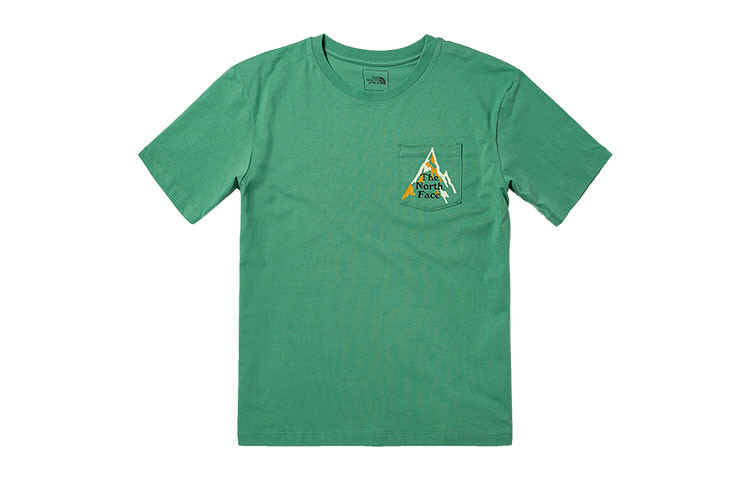 Футболка мужская зеленая The North Face, зеленый 
Футболка мужская зеленая The North Face, зеленый