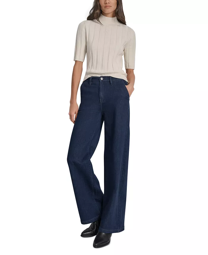 Джинсы-брюки Petite High Rise Tailored DKNY Jeans, синий
Джинсы-брюки Petite High Rise Tailored DKNY Jeans, синий
