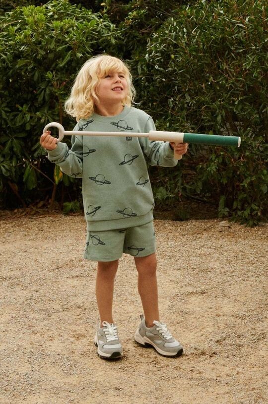 Liewood Детские хлопковые шорты Gram Printed Sweatshorts, зеленый
Liewood Детские хлопковые шорты Gram Printed Sweatshorts, зеленый