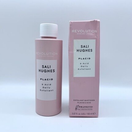 Sali Hughes Placid Ежедневный эксфолиант с 5 кислотами, 150 мл, Revolution
Sali Hughes Placid Ежедневный эксфолиант с 5 кислотами, 150 мл, Revolution