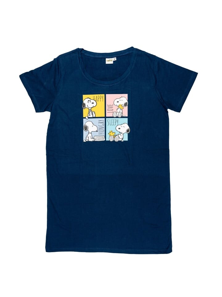 Ночная рубашка United Labels The Peanuts Snoopy Schlafshirt Pyjama Kurzarm Oberteil, синий
Ночная рубашка United Labels The Peanuts Snoopy Schlafshirt Pyjama Kurzarm Oberteil, синий