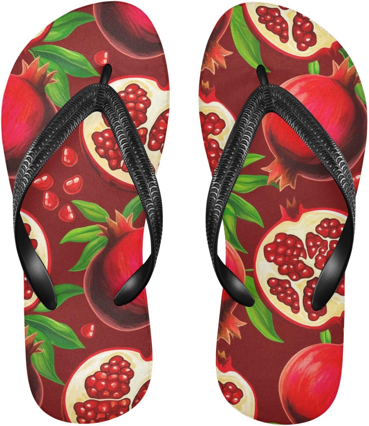 Гранатовые семена Красные шлепанцы с ремешком для душа на пляже Резиновые нескользящие летние тапочки Обувь для женщин и мужчин для прогулок Sinestour
Гранатовые семена Красные шлепанцы с ремешком для душа на пляже Резиновые нескользящие летние тапочки Обувь для женщин и мужчин для прогулок Sinestour