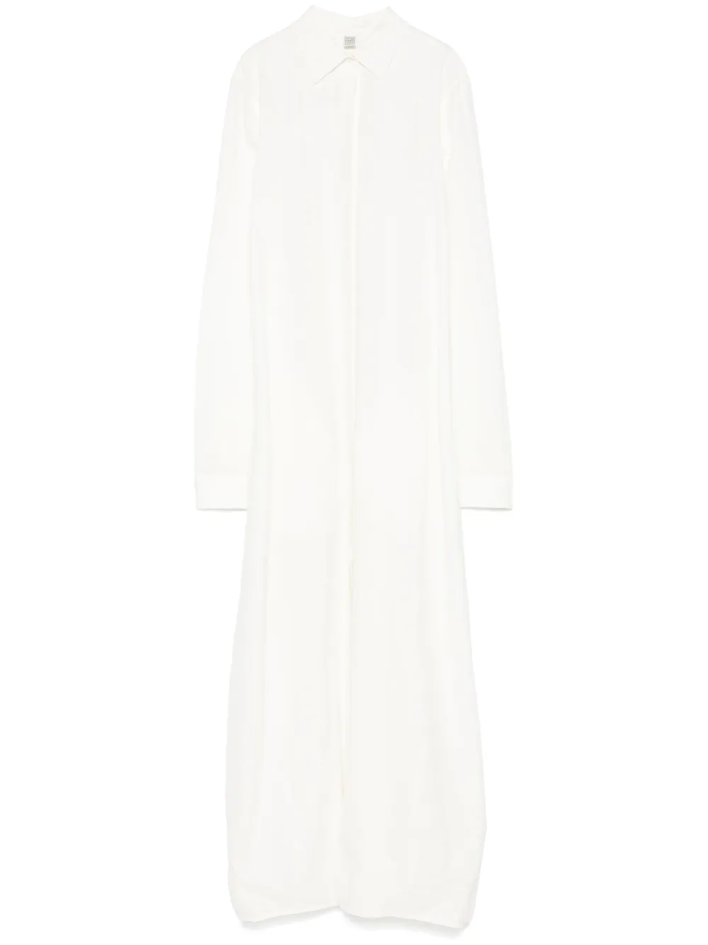 Платье-рубашка макси TOTEME, нейтральный
Платье-рубашка макси TOTEME, нейтральный