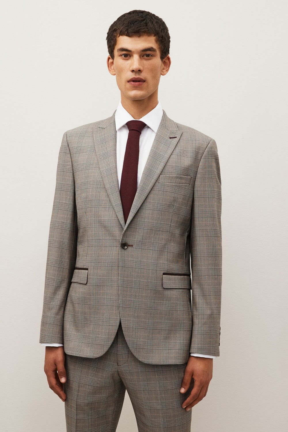 Пиджак в клетку Next, коричневый
Пиджак в клетку Next, коричневый