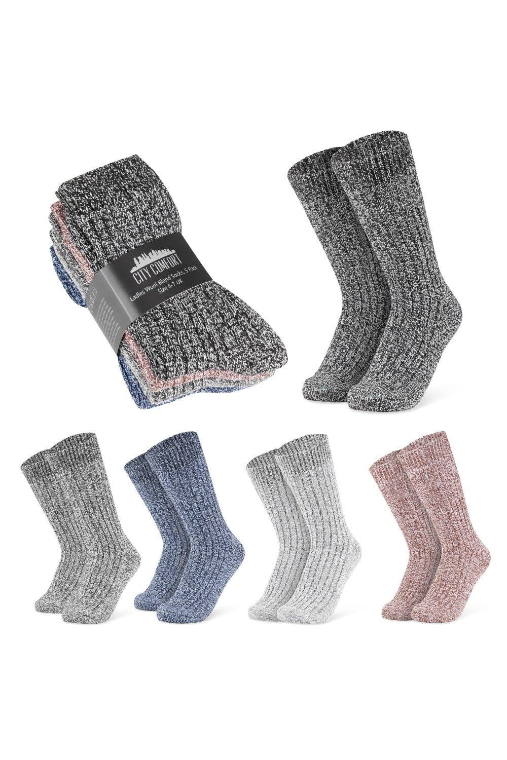 Теплые носки, 5 шт. CityComfort, мультиколор
Теплые носки, 5 шт. CityComfort, мультиколор