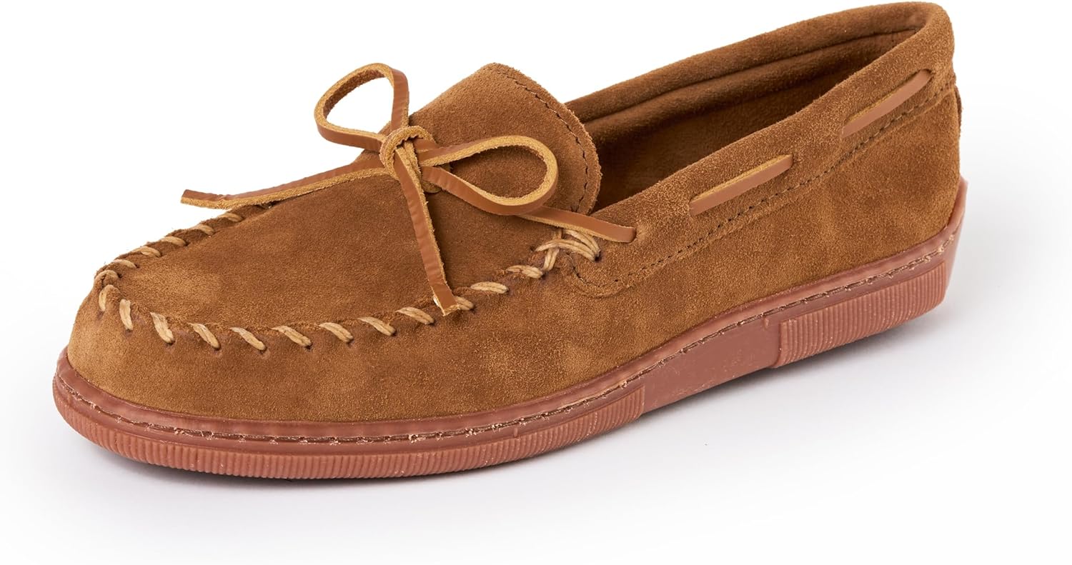 Мокасины Minnetonka для мужчин повседневные замшевые, коричневый
Мокасины Minnetonka для мужчин повседневные замшевые, коричневый