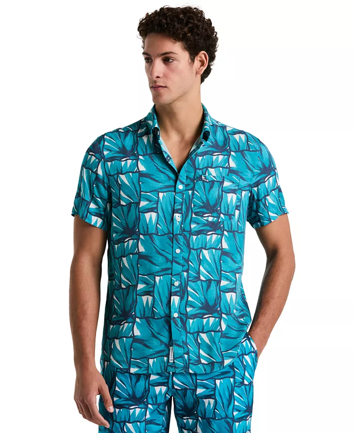 Мужская рубашка с принтом агавы по всей поверхности Original Penguin, синий
Мужская рубашка с принтом агавы по всей поверхности Original Penguin, синий