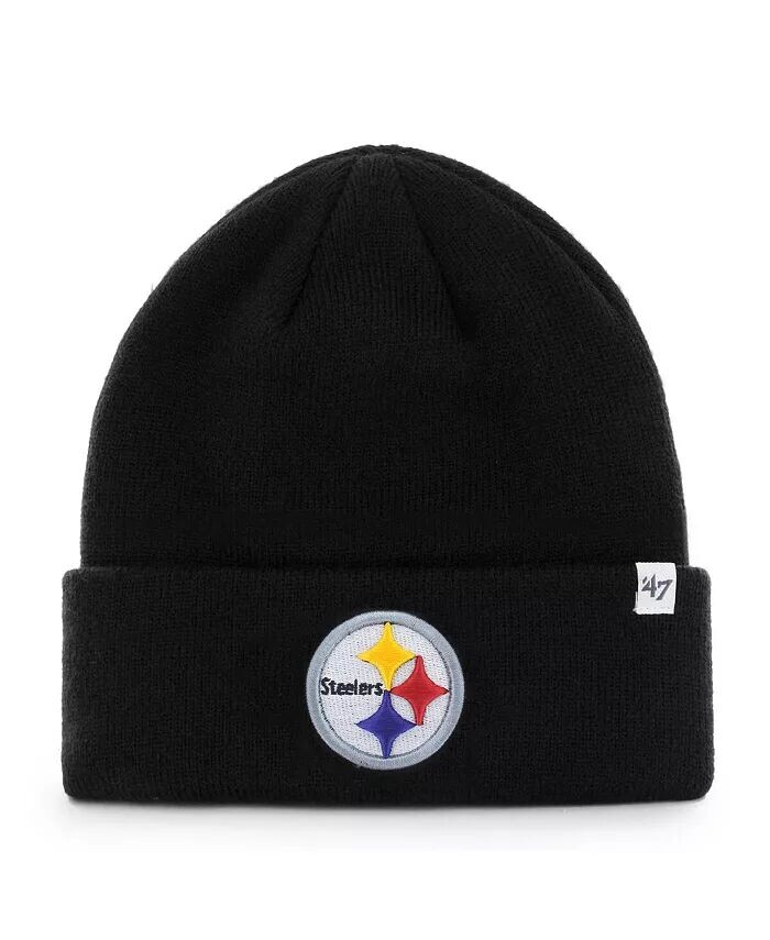 Мужская базовая вязаная шапка с манжетами черного цвета '47 Pittsburgh Steelers Primary Lids
Мужская базовая вязаная шапка с манжетами черного цвета '47 Pittsburgh Steelers Primary Lids