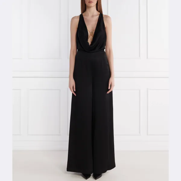 Комбинезон прямого кроя Elisabetta Franchi, черный
Комбинезон прямого кроя Elisabetta Franchi, черный