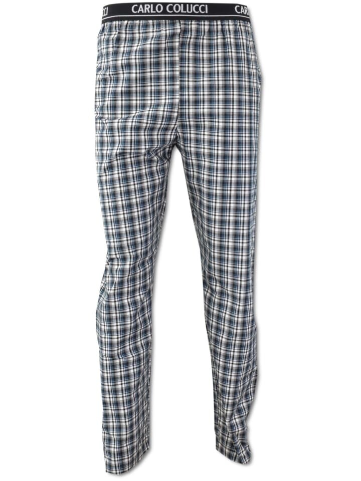 Тканевые брюки Carlo Colucci, черный/белый
Тканевые брюки Carlo Colucci, черный/белый