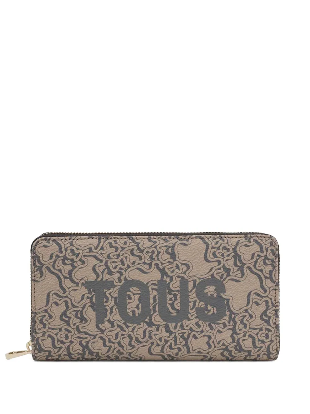 Кошелек с круговой молнией Tous, коричневый
Кошелек с круговой молнией Tous, коричневый