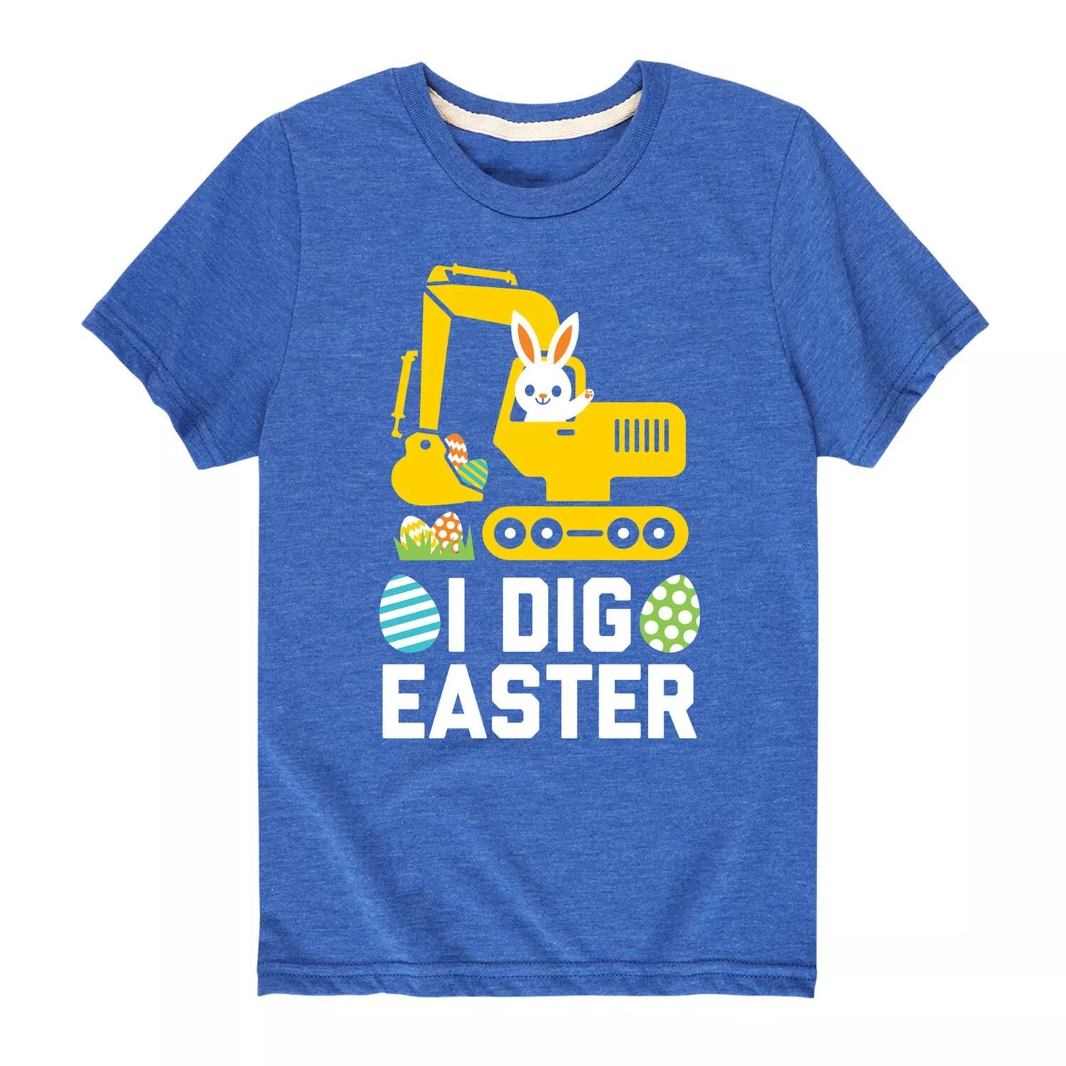 Футболка с рисунком «Я копаю пасхальный экскаватор» для мальчиков 8–20 лет Licensed Character, синий
Футболка с рисунком «Я копаю пасхальный экскаватор» для мальчиков 8–20 лет Licensed Character, синий