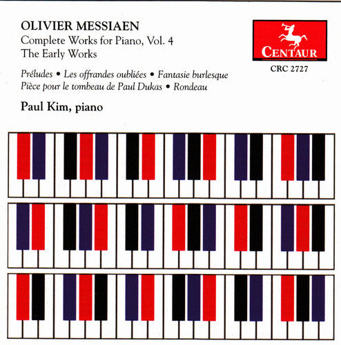 CD диск Messiaen / Kim: Complete Works for Piano 4: Early Works
CD диск Messiaen / Kim: Complete Works for Piano 4: Early Works