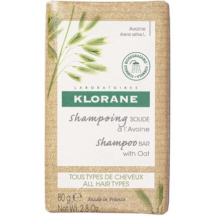 Шампунь с овсом 80г, Klorane 
Шампунь с овсом 80г, Klorane