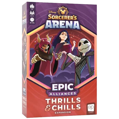 Настольная игра USAopoly Disney Sorcerer's Arena: Epic Alliances - Thrills & Chills Expansion
Настольная игра USAopoly Disney Sorcerer's Arena: Epic Alliances - Thrills & Chills Expansion