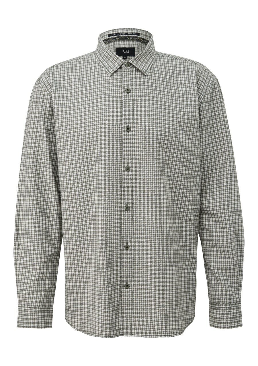 Рубашка на пуговицах классического кроя QS, White
Рубашка на пуговицах классического кроя QS, White