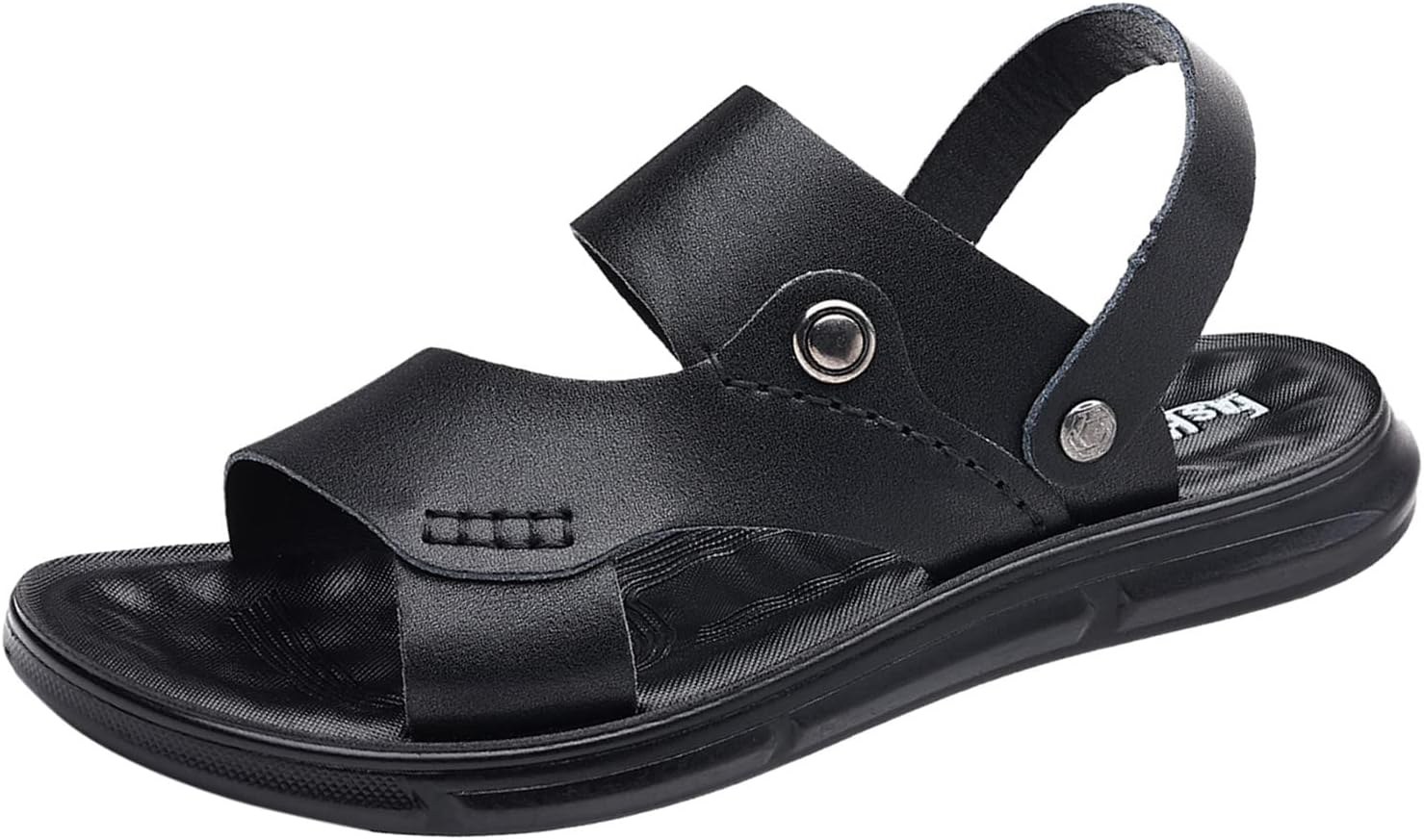 Мужские сандалии IWIHMIV для прогулок, кожаные сандалии, походные сандалии для мужчин, спортивная обувь для воды, летние сандалии для кемпинга и пляжа, черный
Мужские сандалии IWIHMIV для прогулок, кожаные сандалии, походные сандалии для мужчин, спортивная обувь для воды, летние сандалии для кемпинга и пляжа, черный