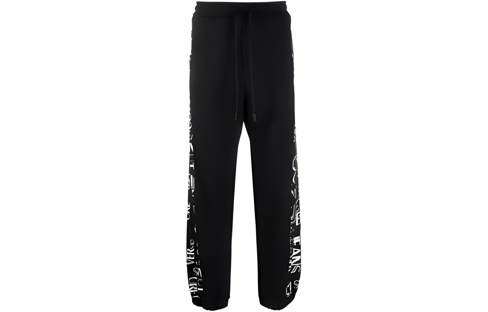 Хлопковые брюки с логотипом VERSACE JEANS COUTURE, белый
Хлопковые брюки с логотипом VERSACE JEANS COUTURE, белый