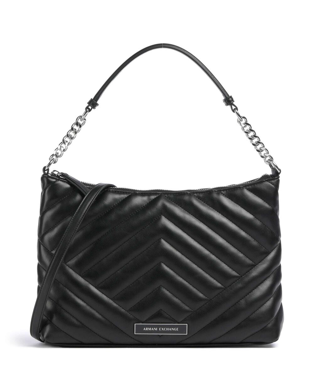 Сумка через плечо Victoria из искусственной кожи Armani Exchange, черный 
Сумка через плечо Victoria из искусственной кожи Armani Exchange, черный