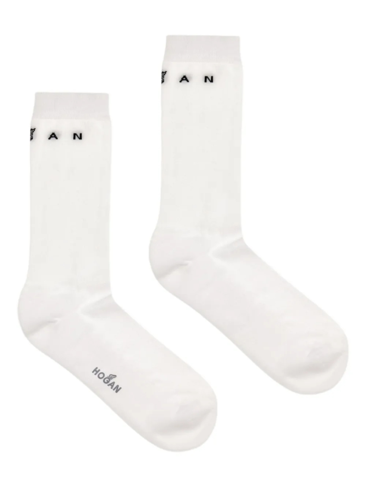 Носки с вышитым логотипом Hogan, белый 
Носки с вышитым логотипом Hogan, белый