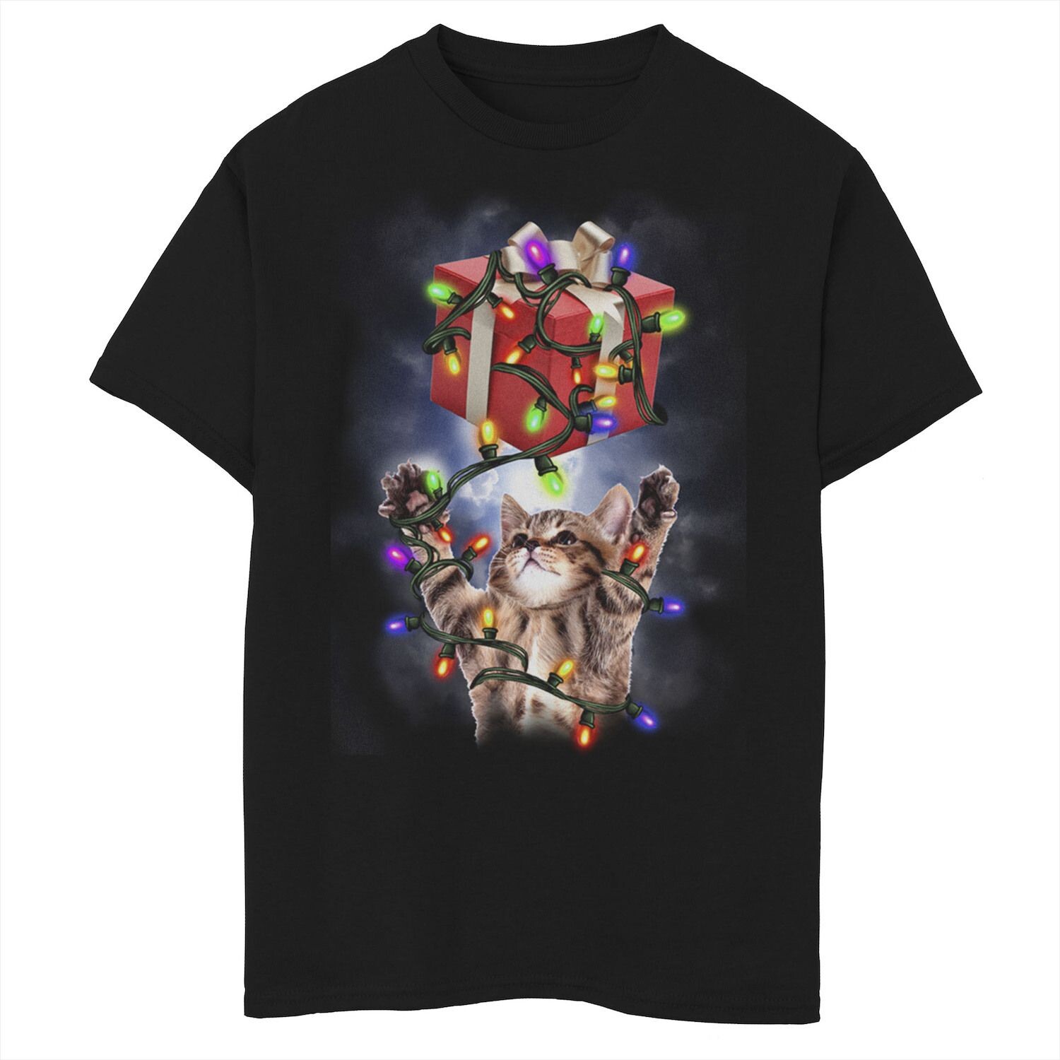 Рождественская футболка с рисунком «Ловля кошек» для мальчиков 8–20 лет Licensed Character
Рождественская футболка с рисунком «Ловля кошек» для мальчиков 8–20 лет Licensed Character