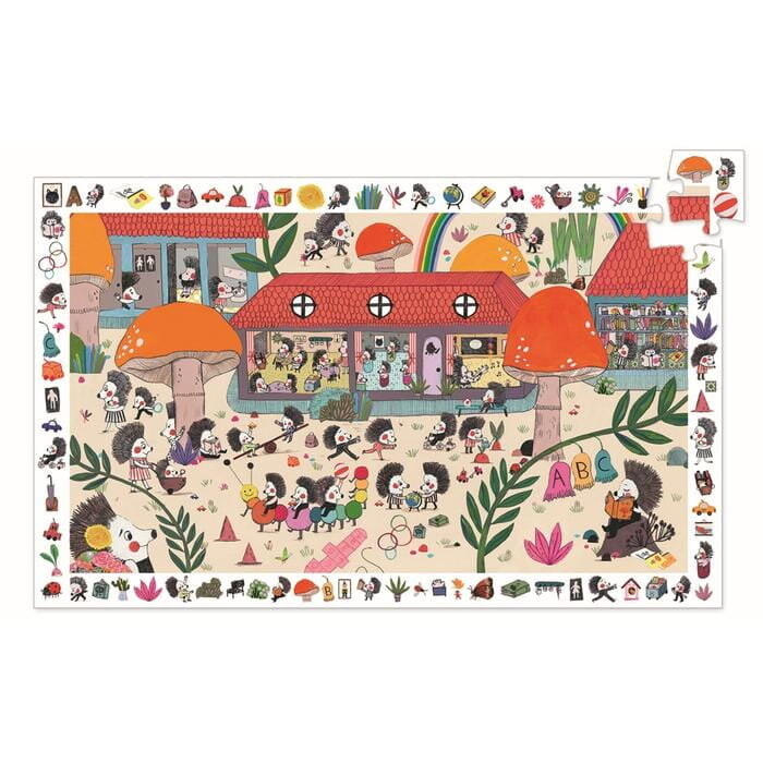 Djeco, пазл, Школа Ежиков - Пазл-Наблюдение, 35 шт.
Djeco, пазл, Школа Ежиков - Пазл-Наблюдение, 35 шт.