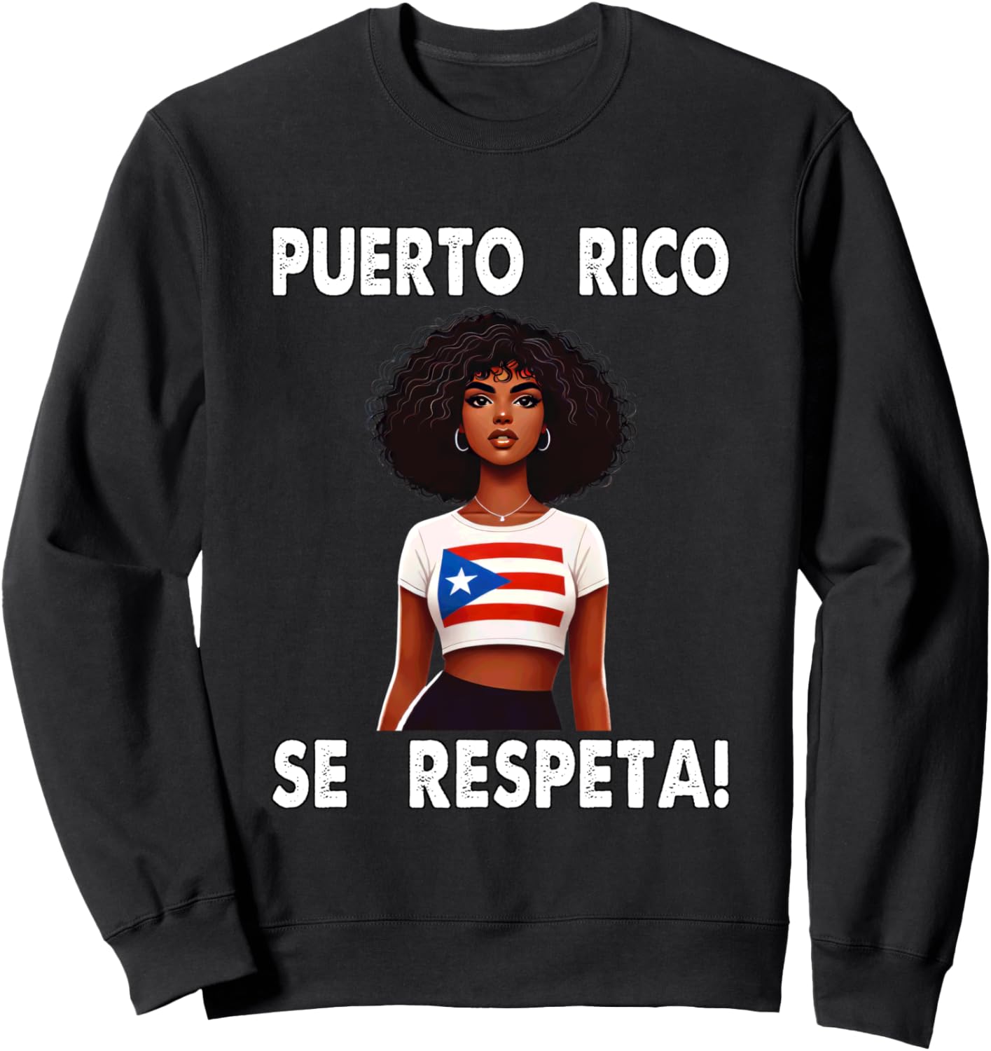 Толстовка с флагом Puerto Rico Se Respeta Afro Boricua Latina PR Puerto Rico Se Respeta Collection, More Here, черный
Толстовка с флагом Puerto Rico Se Respeta Afro Boricua Latina PR Puerto Rico Se Respeta Collection, More Here, черный