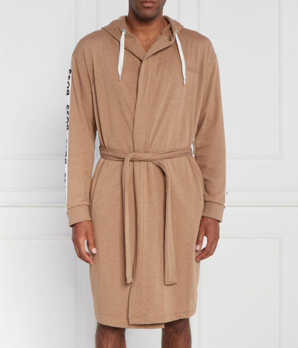 Халат босс-сен Relaxed fit Boss, коричневый
Халат босс-сен Relaxed fit Boss, коричневый