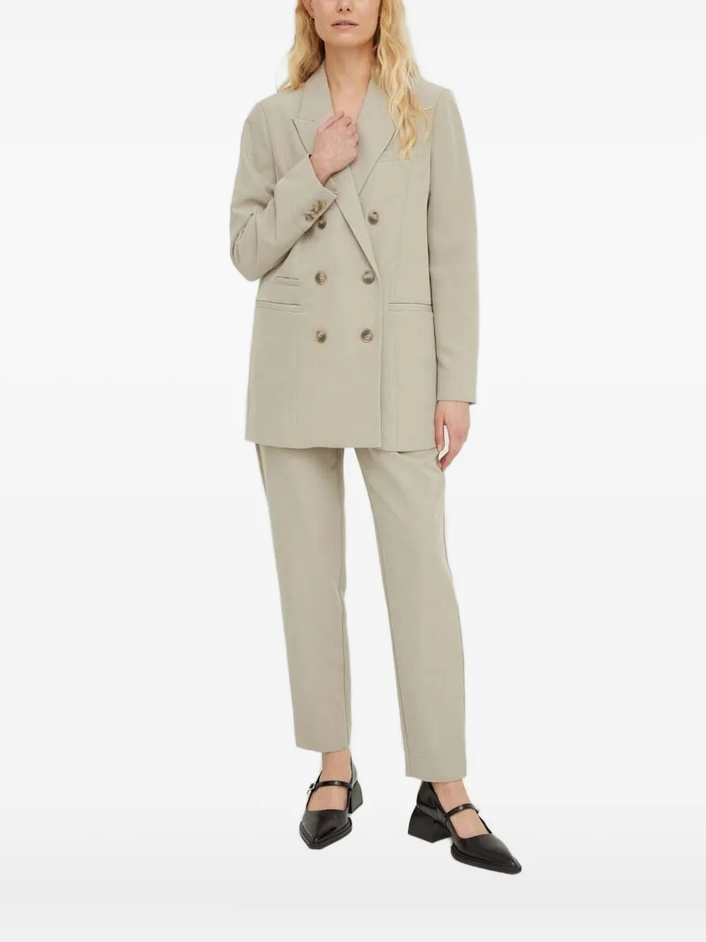 Двубортный пиджак Bruuns Bazaar, нейтральный
Двубортный пиджак Bruuns Bazaar, нейтральный