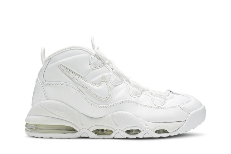 Кроссовки Nike Air Max Uptempo '95 'Triple White', белый 
Кроссовки Nike Air Max Uptempo '95 'Triple White', белый