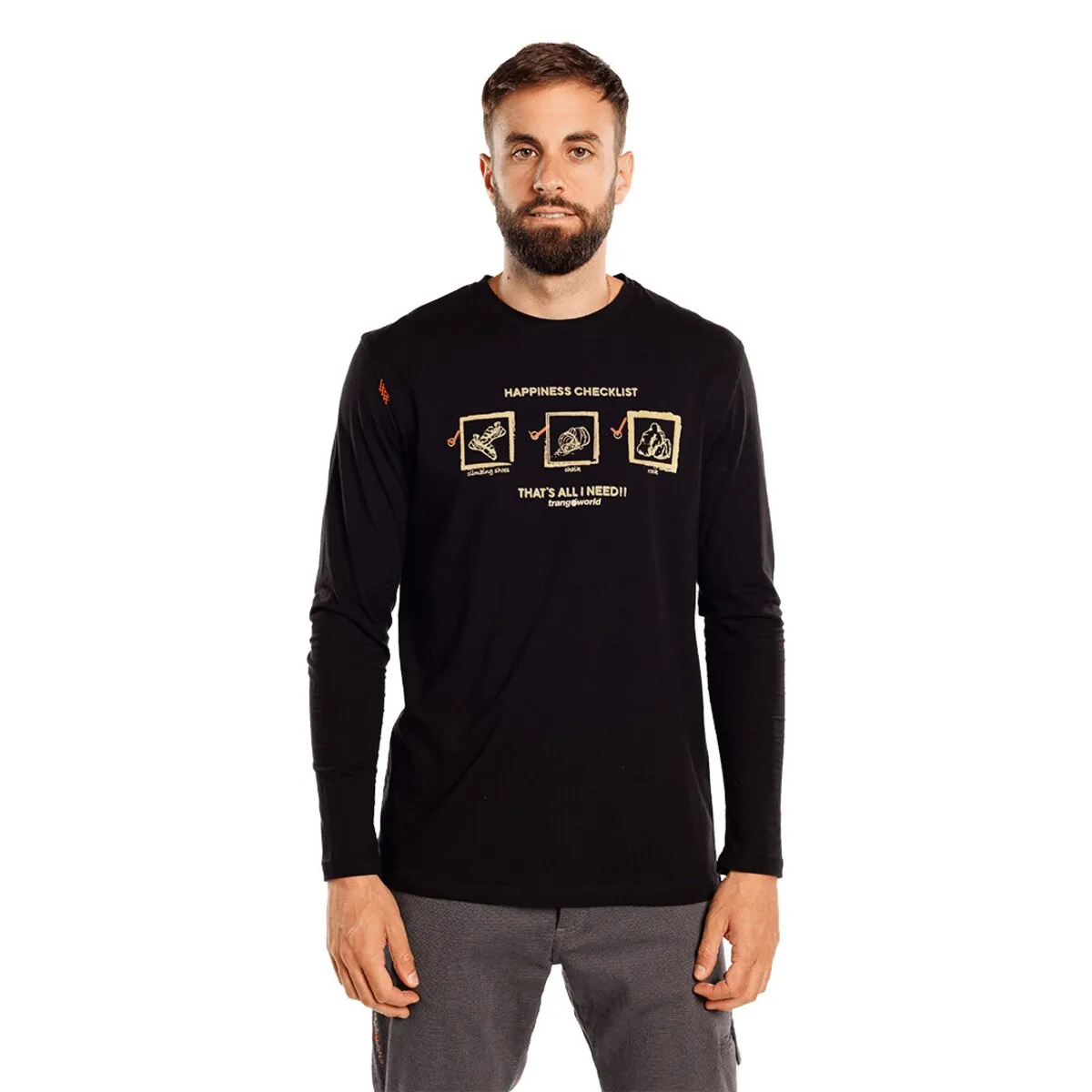 Gerena Trangoworld Мужская футболка, чёрный
Gerena Trangoworld Мужская футболка, чёрный