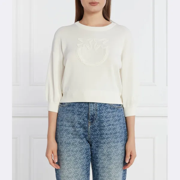 Толстовка Erebia стандартного кроя Pinko, белый
Толстовка Erebia стандартного кроя Pinko, белый