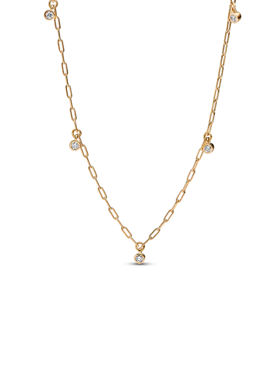 Ожерелье-скрепка с подвеской Pandora Era Bezel с выращенными в лаборатории бриллиантами Pandora, 0,13 карата tw, 14-каратное золото
Ожерелье-скрепка с подвеской Pandora Era Bezel с выращенными в лаборатории бриллиантами Pandora, 0,13 карата tw, 14-каратное золото