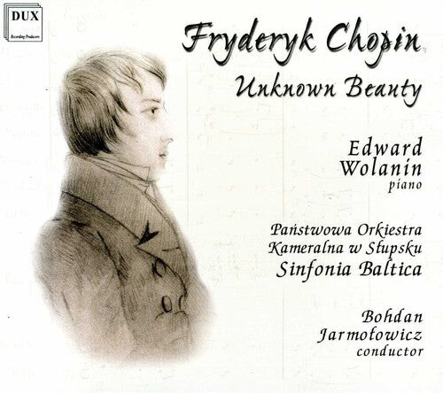 CD диск Chopin / Wolanin / Jarmotowicz / Sinfonia Baltica: Unknown Beauty
CD диск Chopin / Wolanin / Jarmotowicz / Sinfonia Baltica: Unknown Beauty