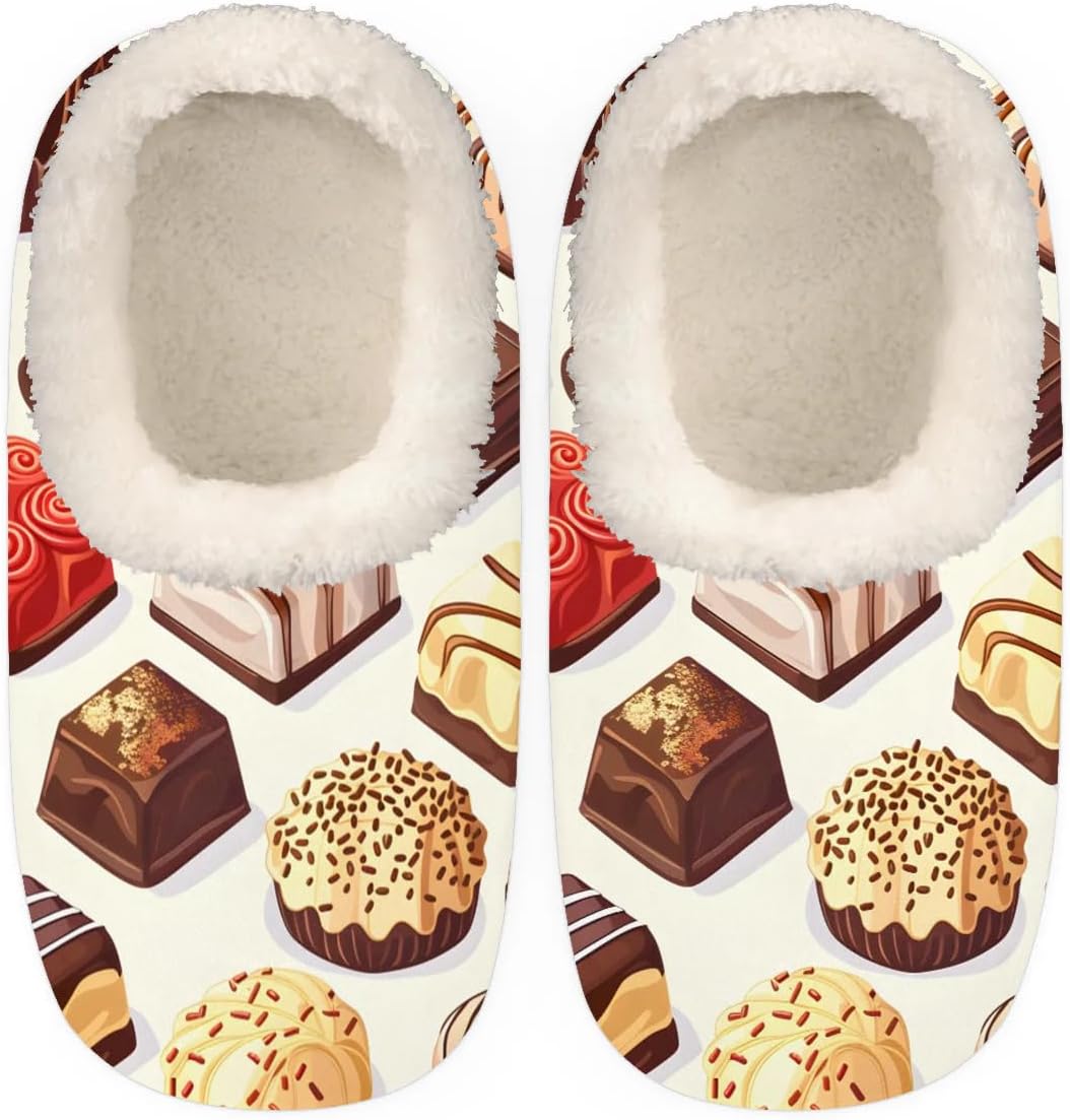 Тапочки QsirBC с шоколадным ароматом для женщин и мужчин, мягкие с эффектом памяти, с противоскользящей подошвой, для дома и улицы, уютные, пушистые и теплые
Тапочки QsirBC с шоколадным ароматом для женщин и мужчин, мягкие с эффектом памяти, с противоскользящей подошвой, для дома и улицы, уютные, пушистые и теплые