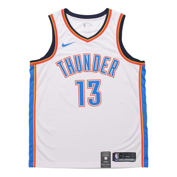Спортивная футболка paul george association edition swingman oklahoma city thunder white Nike, белый
Спортивная футболка paul george association edition swingman oklahoma city thunder white Nike, белый