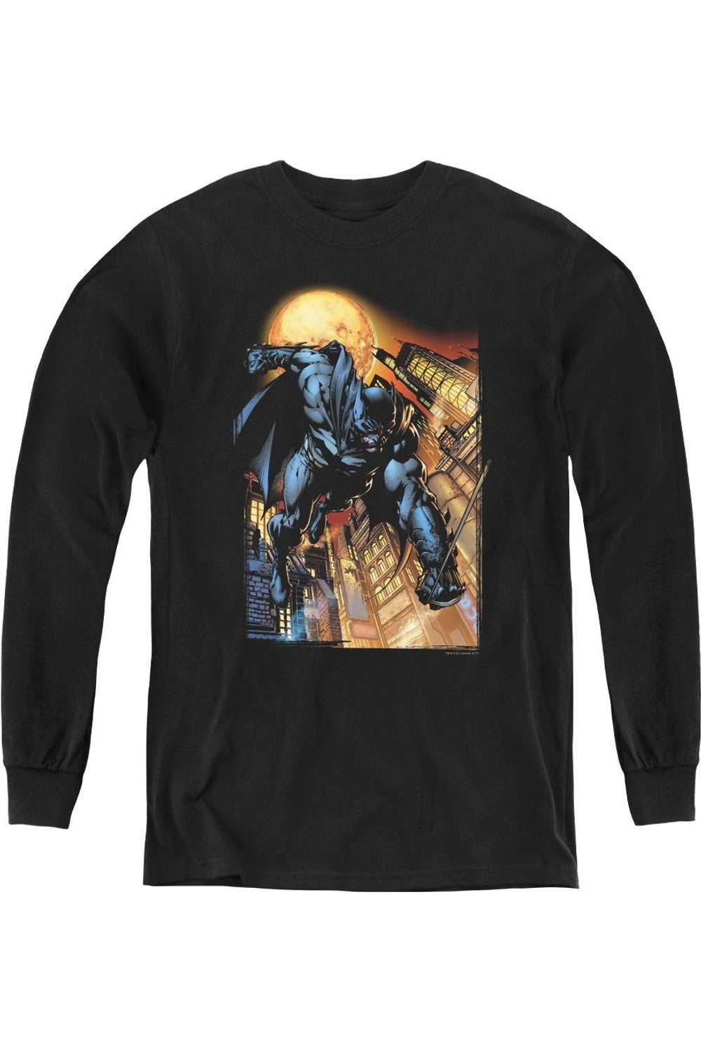 Футболка с длинным рукавом Batman The Dark Knight #1 для детей Gildan, черный
Футболка с длинным рукавом Batman The Dark Knight #1 для детей Gildan, черный