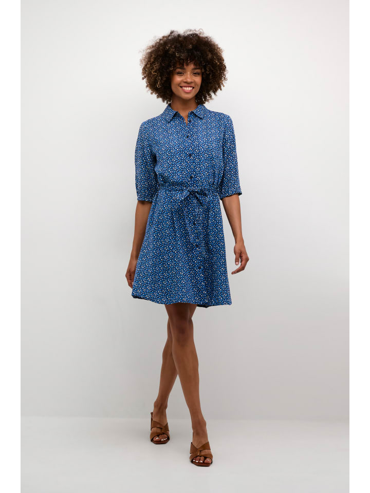 Cream Женское платье CRTiah в цвете "Анималистичная кожа" синего цвета
Cream Женское платье CRTiah в цвете "Анималистичная кожа" синего цвета