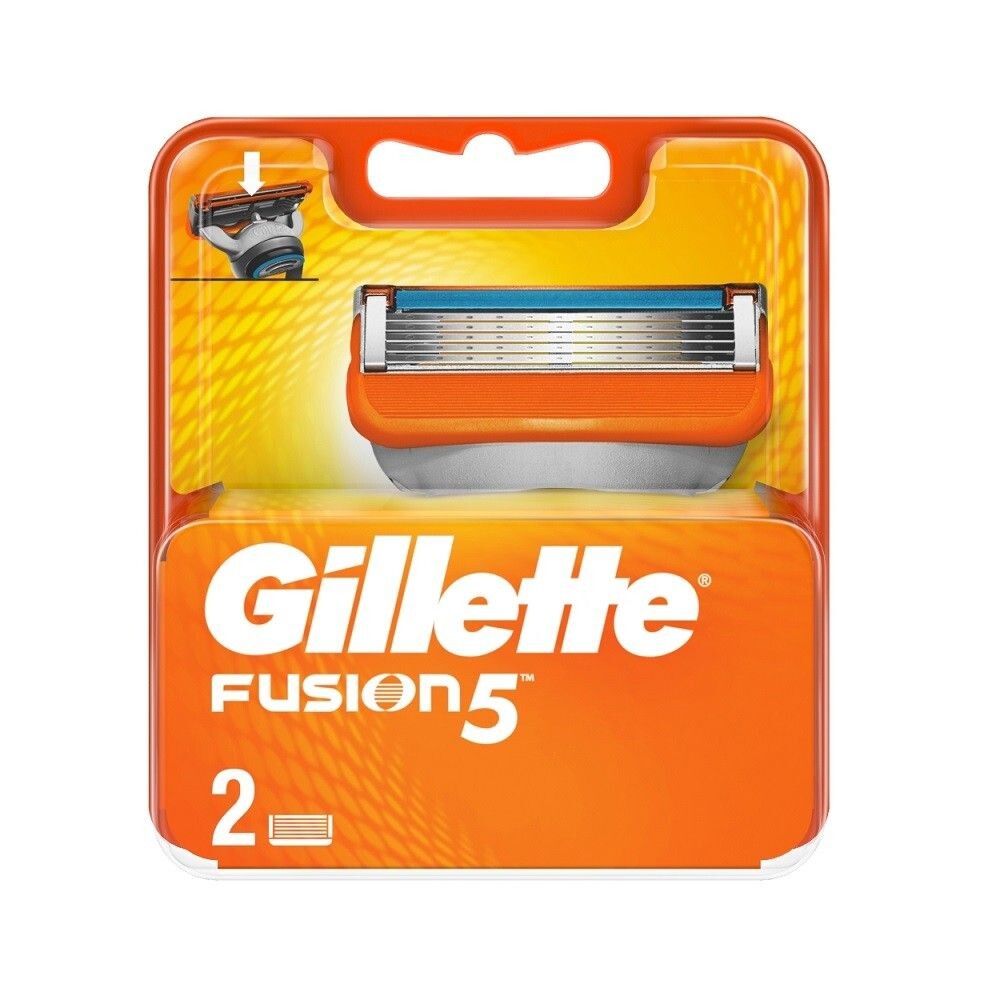 Бритвенные картриджи Gillette Fusion5, 2 шт 
Бритвенные картриджи Gillette Fusion5, 2 шт